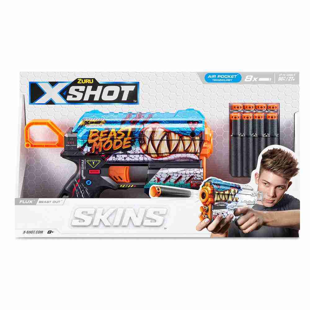 Zuru X-Shot Skins Flux - Assorted