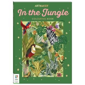 Artmaker: In the Jungle Colouring Book