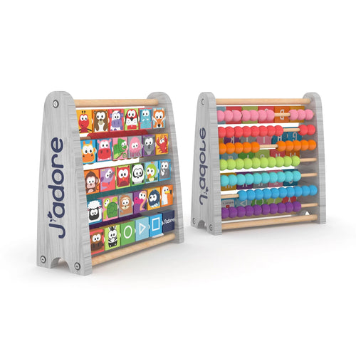 JAdore Wooden Double Sided Abacus Deluxe