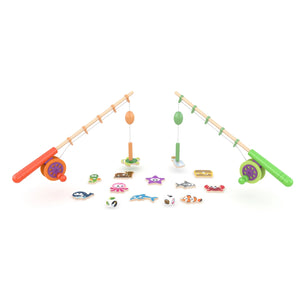 JAdore Wooden Fishing Treasure Game Playset