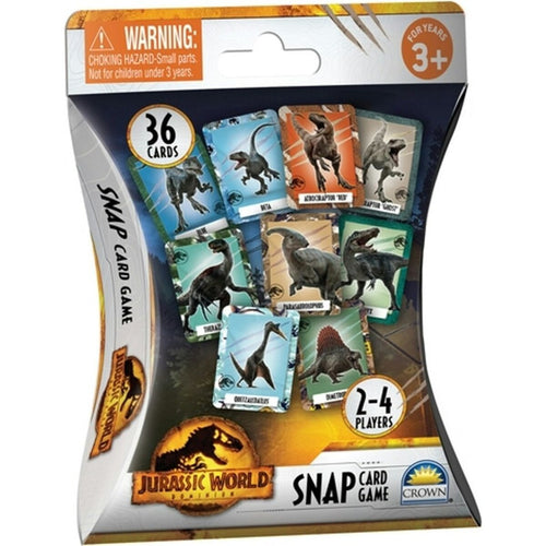 The Jurassic World Snap Card Game