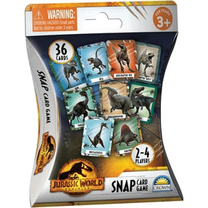 The Jurassic World Snap Card Game