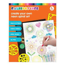 Create Your Own Neon Spiral Art Kit