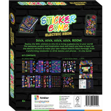 Load image into Gallery viewer, Kaleidoscope Sticker Bomb Electric Neon