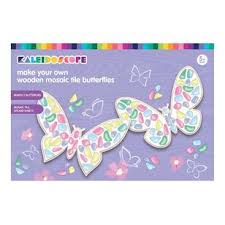 Wooden Mosaic Tile Butterflies Kit