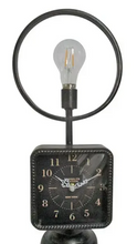 Load image into Gallery viewer, Kelly Lane Metal 20cm x 50cm Clock Lamp