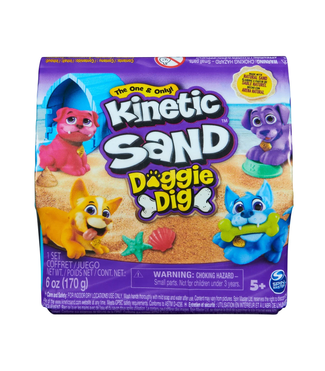 Kinetic Sand Doggie Dig - Assorted