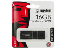 Load image into Gallery viewer, Kingston DataTraveler 16GB USB 3.0 100MB/s