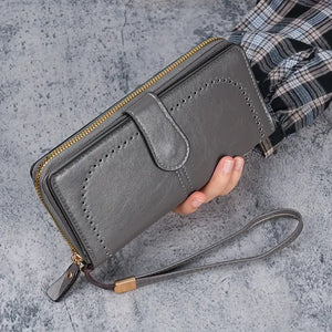 Ladies Wallet Purse - Grey