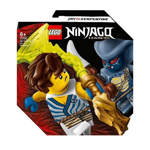 Lego: Ninjago Legacy Jay Vs Serpentine (71732)