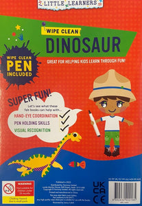 Little Learners: Wipe Clean Activity Book - Dinosaurs