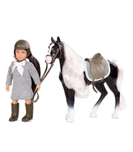 Load image into Gallery viewer, Lori 6&quot; Doll &amp; Horse - Ansley &amp; Arabel