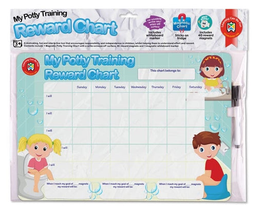 Learning Can Be Fun - Magnetic Reward Chart - My Potty Training