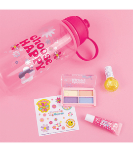 Make It Real Drink Wear Reusable Bottle with Cosmetic Kit