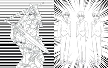 Load image into Gallery viewer, Colour-Your-Own Manga Colouring Gallery Wall Art Colouring Book