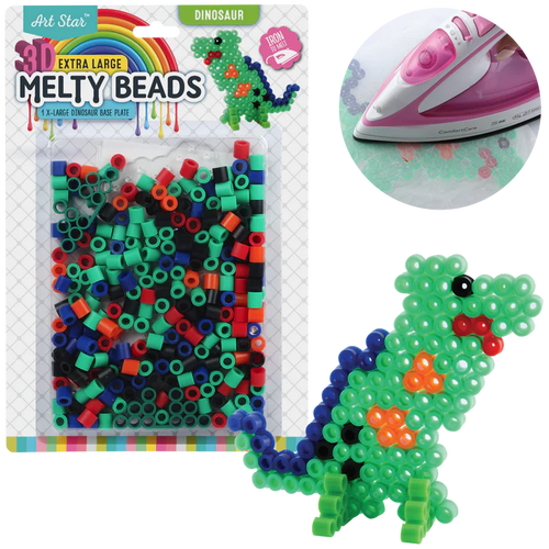 Extra Large Melty Beads - Dinosaur