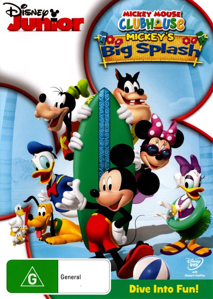 Mickey Mouse Clubhouse: Mickey's Big Splash - Dive Into Fun! DVD