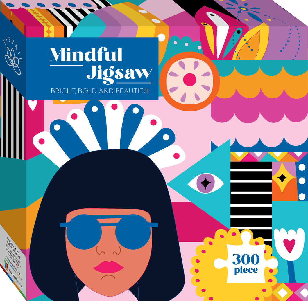 Elevate Mindful 300pc Jigsaw - Bright, Bold & Beautiful