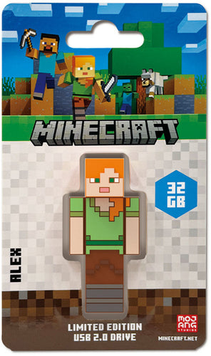 Minecraft Limited Edition USB 2.0 USB Drive 32GB - Alex