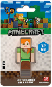 Minecraft Limited Edition USB 2.0 USB Drive 32GB - Alex