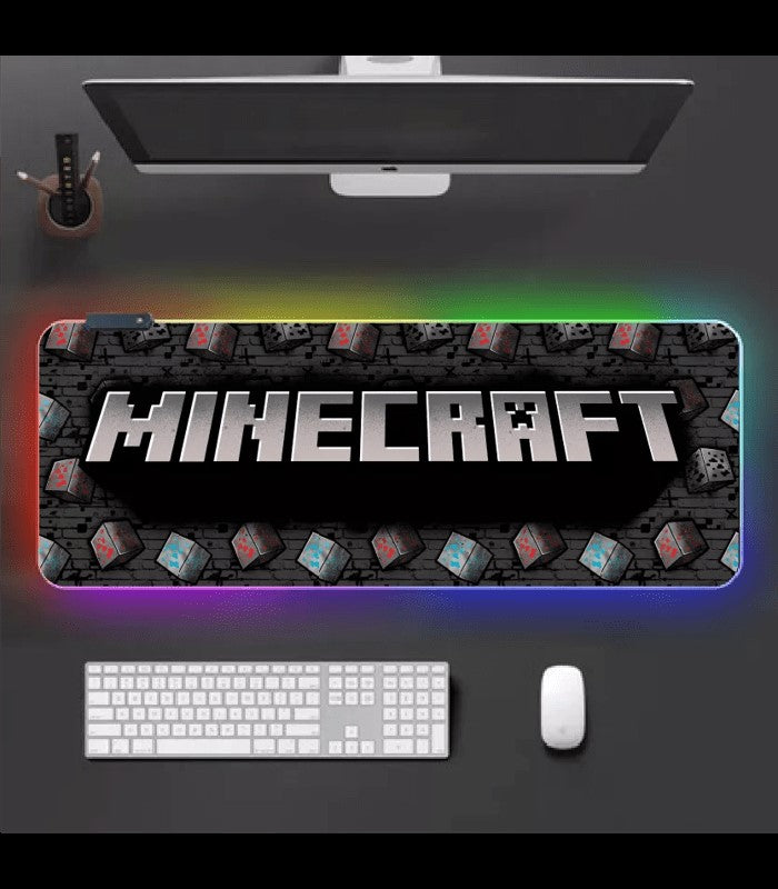 Minecraft Light Up Gaming Mouse Pad Design #1