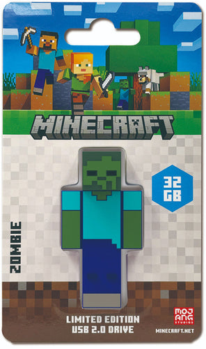 Minecraft Limited Edition USB 2.0 USB Drive 32GB - Zombie