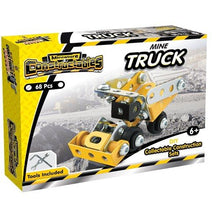 Load image into Gallery viewer, Mini Construct-It Kit - Mine Truck 68 Pcs