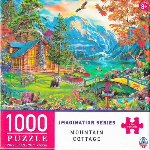 Arrow Puzzles - Imagination Series - Mountain Cottage by P.D. Moreno Jigsa