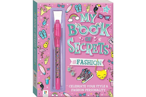 My Book of Secrets # Fashion with UV Torch Pen