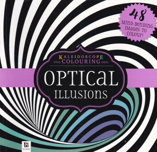 Hinkler: Kaleidoscope Colouring - Optical Illusions