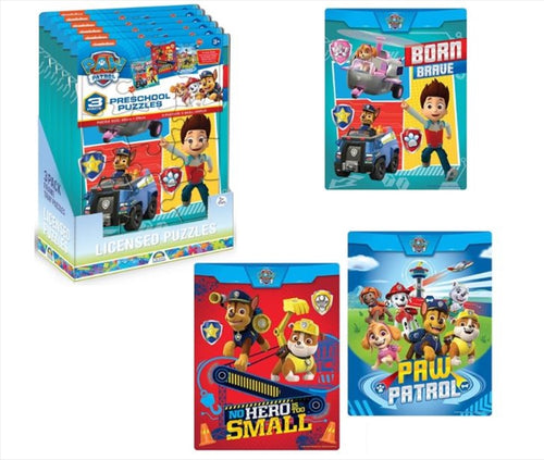 Frame Tray Puzzles 3 Pack - Paw Patrol