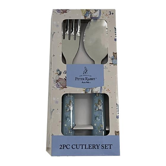 Beatrix Potter Peter Rabbit 2 Pce Cutlery Set