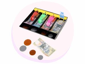 Play Money Cashier - Play Money with Drawer