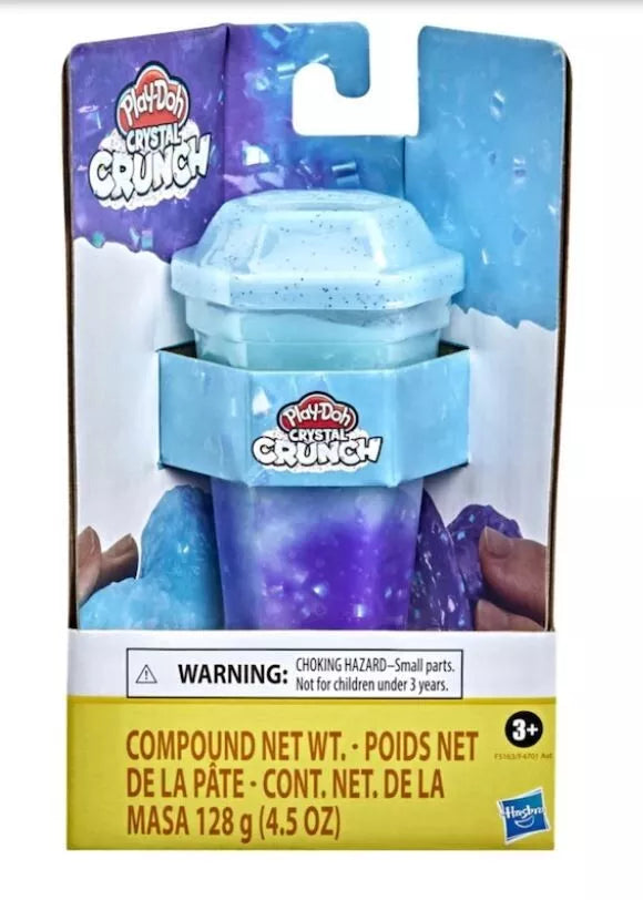 Play-Doh Crystal Crunch Slime - Blue/Purple