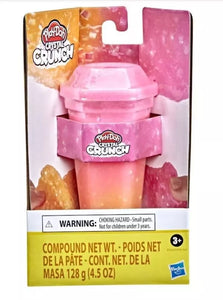 Play-Doh Crystal Crunch Slime - Pink/Orange