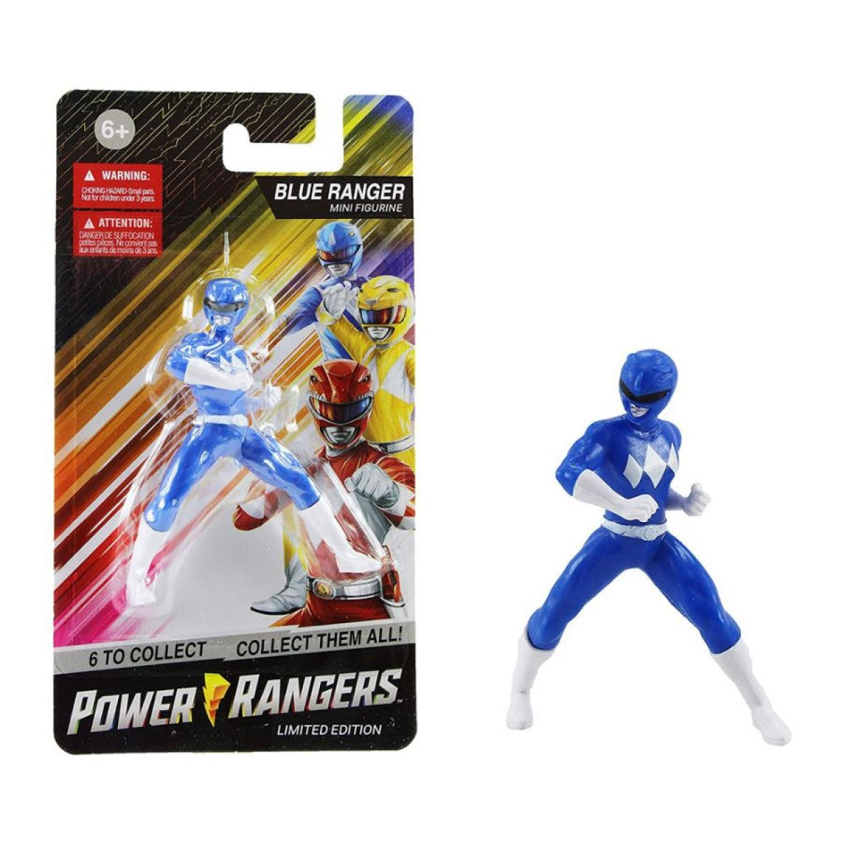 Power Rangers Mini Limited Edition Figure - Blue – KC's Hidden Treasures