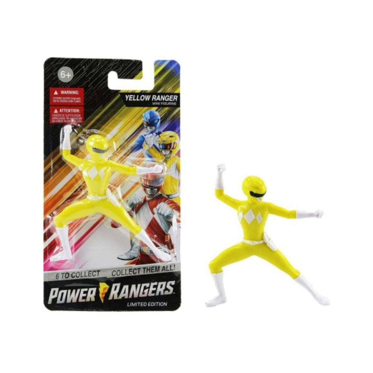 Power Rangers Mini Limited Edition Figure - Yellow – KC's Hidden Treasures