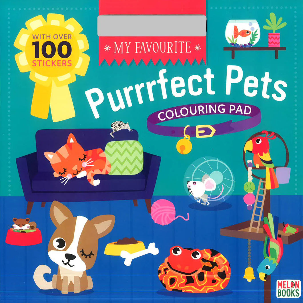 My Favourite Purrrfect Pets Colouring Pad