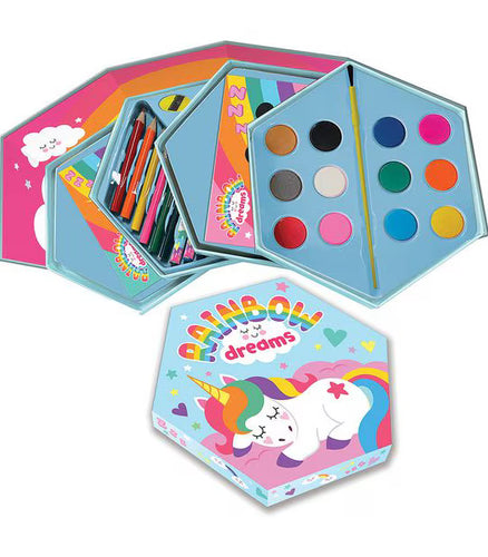Rainbow Dreams - Hex Colouring & Activity Drawers