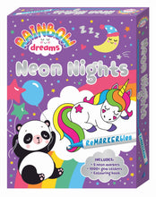 Load image into Gallery viewer, Rainbow Dreams Neon Nights ReMARKERbles Activity Kit