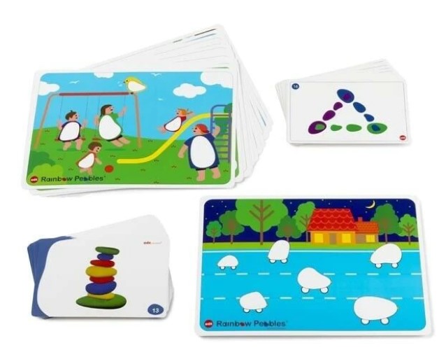 edx education: Rainbow Pebbles - Activity Cards - PK47