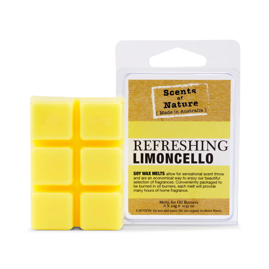 Tilley - Scents of Nature - Square Soy Wax Melts 60g - Refreshing Limoncello