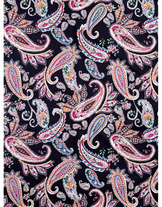 IVYS Paisley Scarf - Black