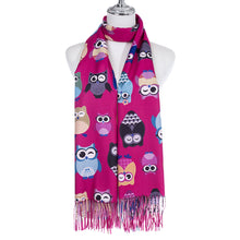 Load image into Gallery viewer, IVYS Owl Scarf - Pink