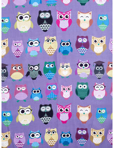 IVYS Owl Scarf - Lilac