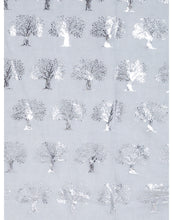 Load image into Gallery viewer, IVYS Metallic Scarf - Grey - Trees