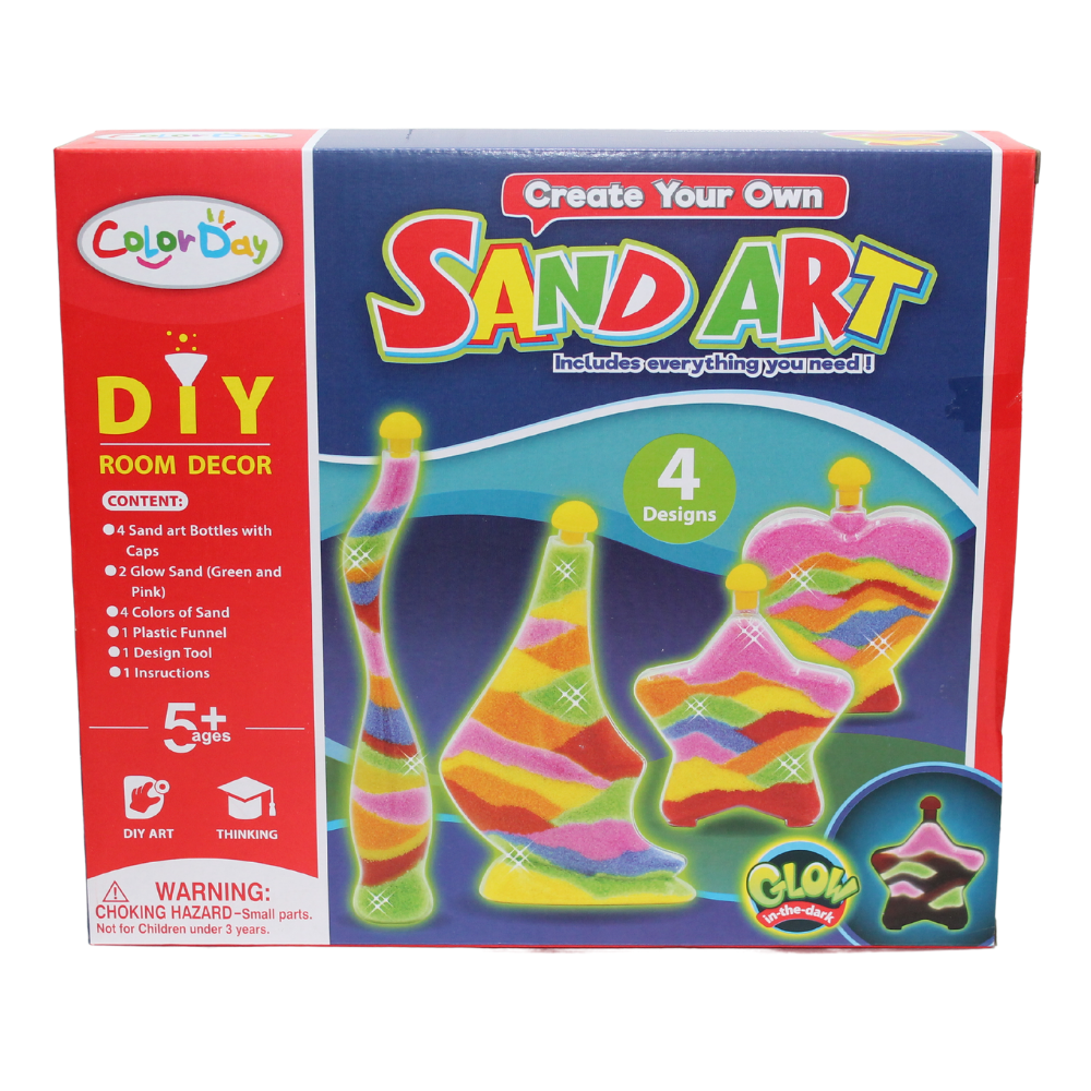 Create Your Own Sand Art Kit - Glow In The Dark