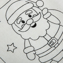 Load image into Gallery viewer, Christmas Colour Your Own Santa Bag