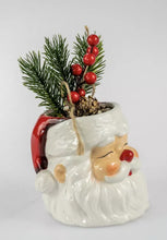 Load image into Gallery viewer, Santa Pot 11cm with Xmas Berry Plant