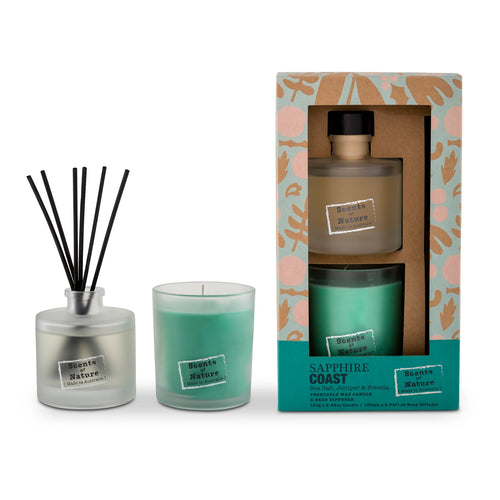 Tilley Reed & Candle Set - Sapphire Coast